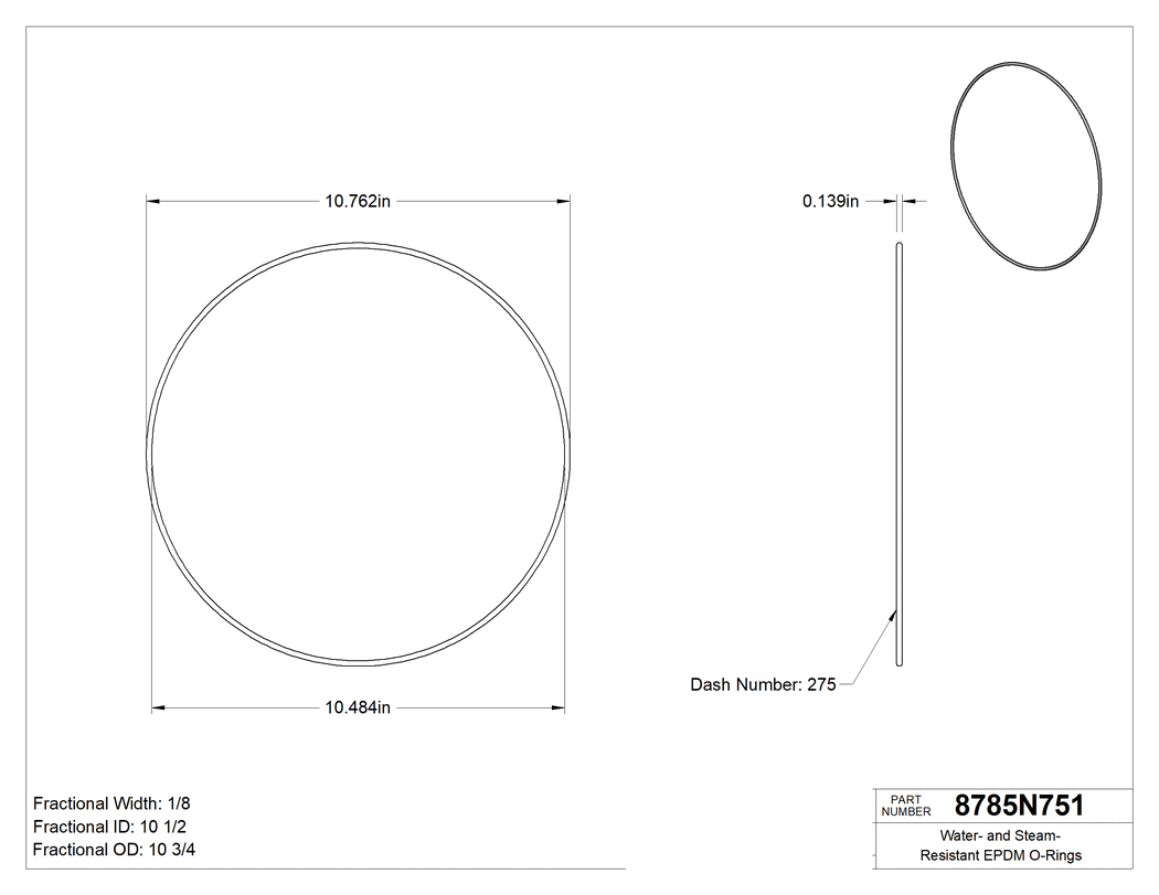 Technical drawing - 8785N751